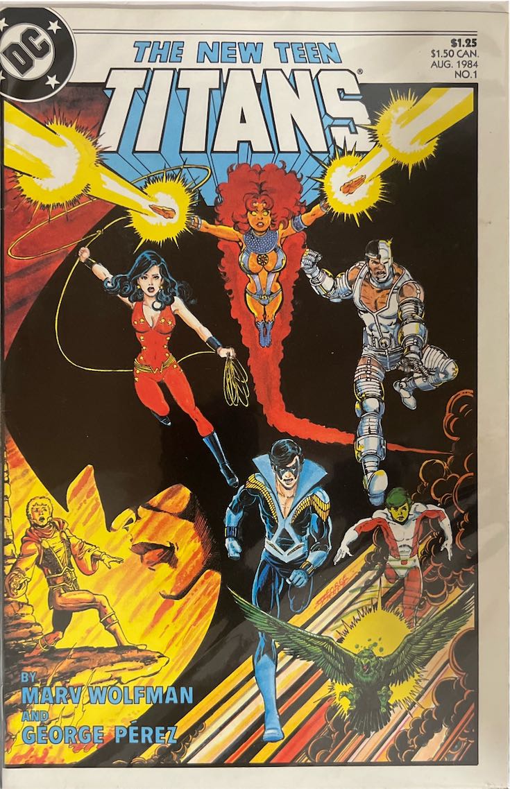 The New Teen Titans, #001 (DC Comics, 1984) - Direct Sales