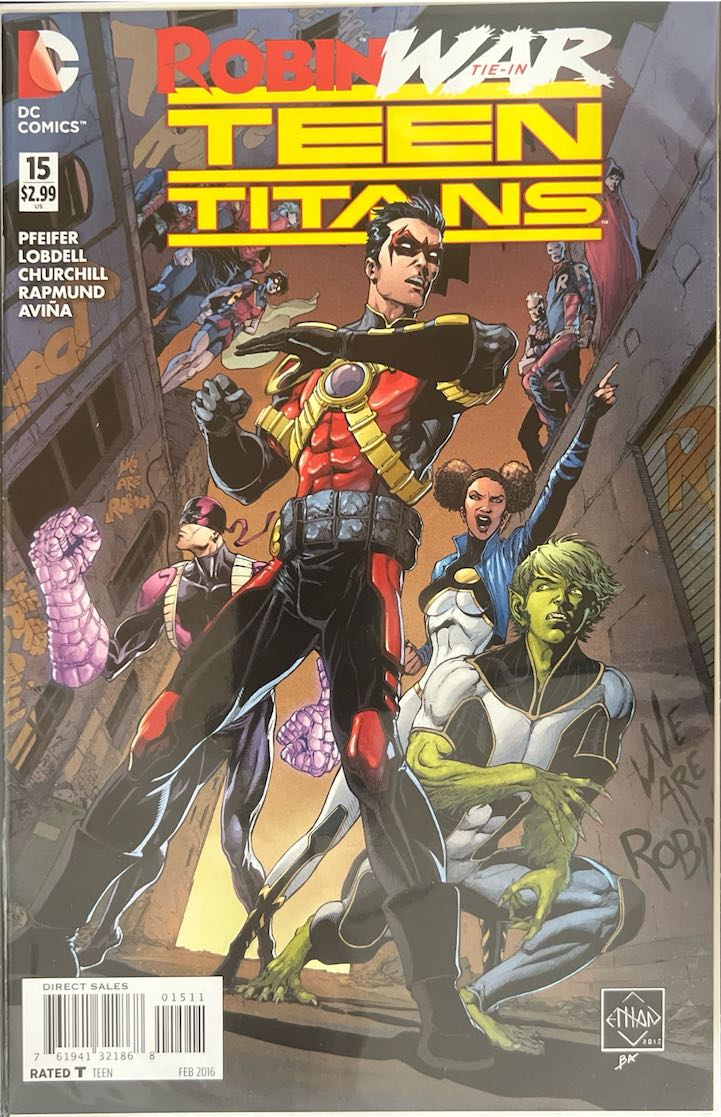 Teen Titans, #015, Robin War (DC Comics, 2016) - Direct Sales