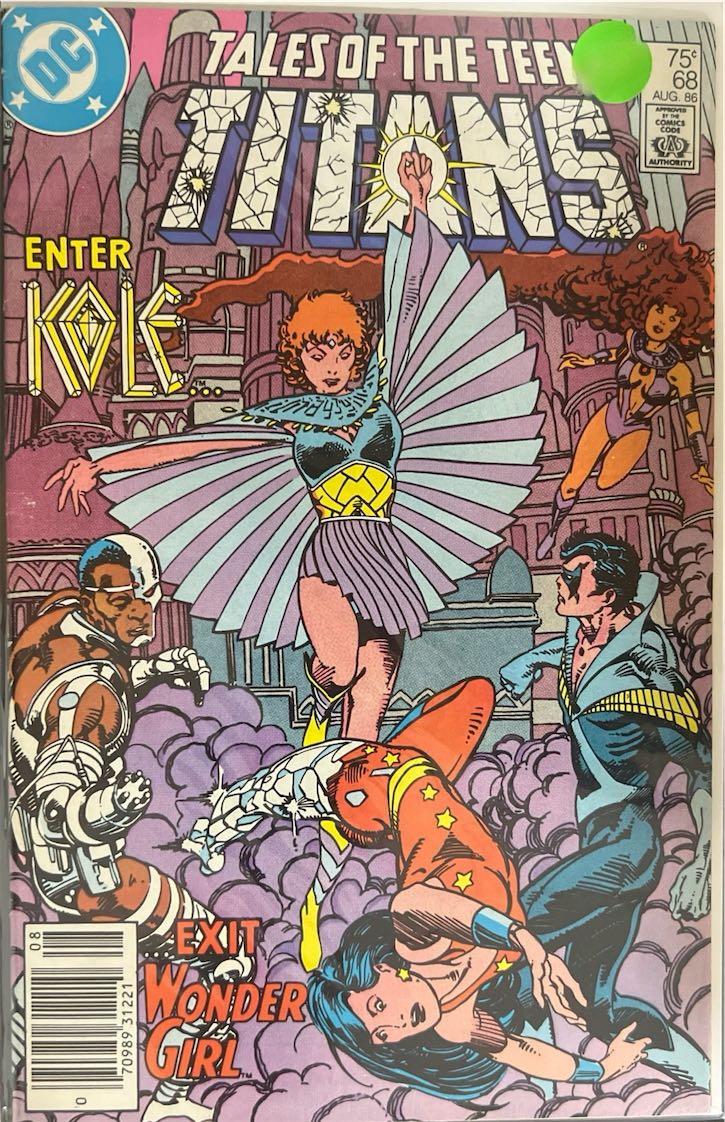 Tales of the Teen Titans, #068, Enter Kole...Exit Wonder Girl (DC Comics, 1986) - Direct Sales