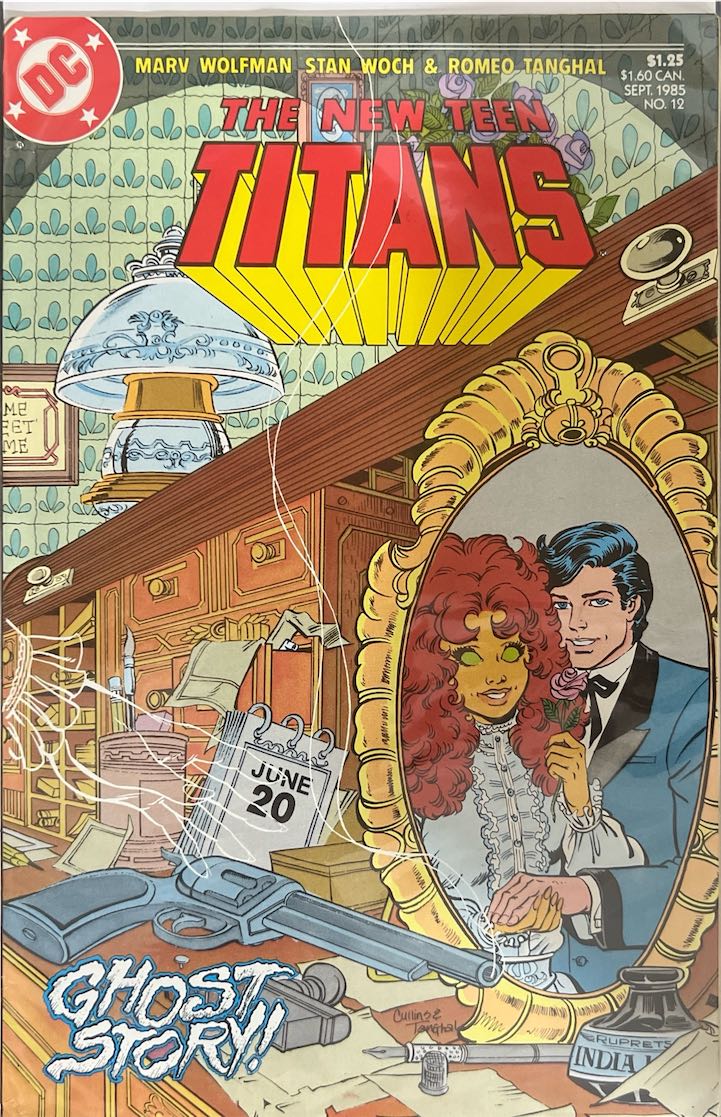 The New Teen Titans, #012, Ghost Story! (DC Comics, 1985) - Direct Sales