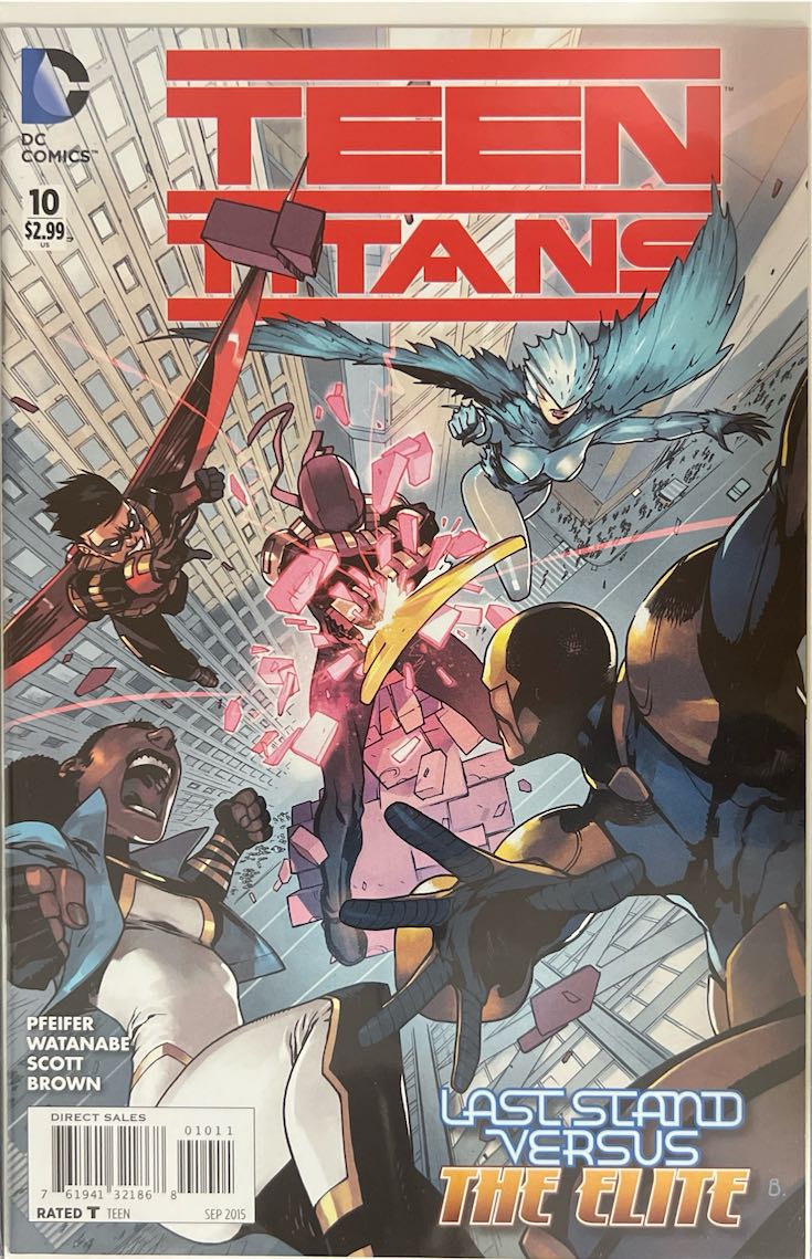 Teen Titans, #010, Last Stand Versus the Elite (DC Comics, 2015) - Direct Sales