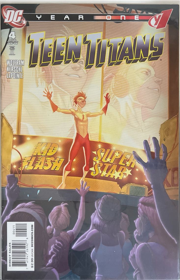 Teen Titans, #004, Year One (DC Comics, 2008) - Direct Sales