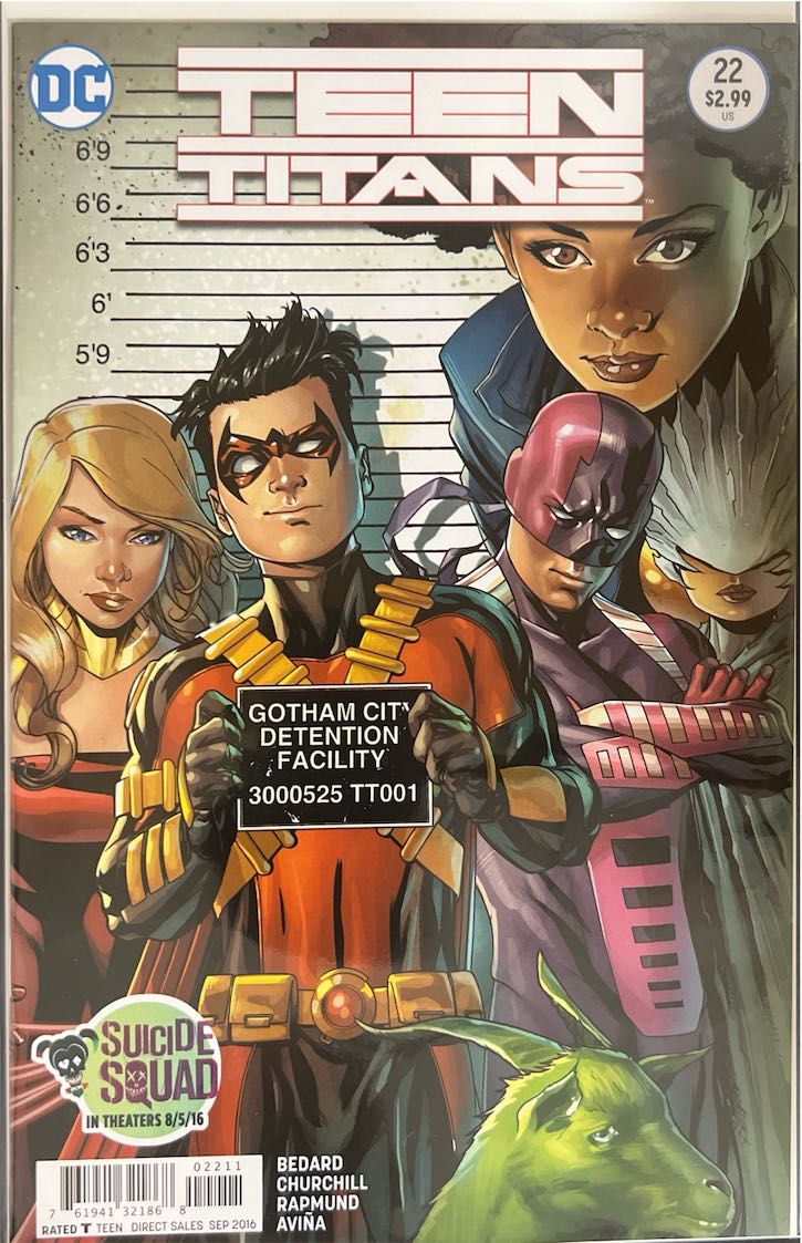 Teen Titans, #022, Detention Facility (DC Comics, 2016) - Direct Sales