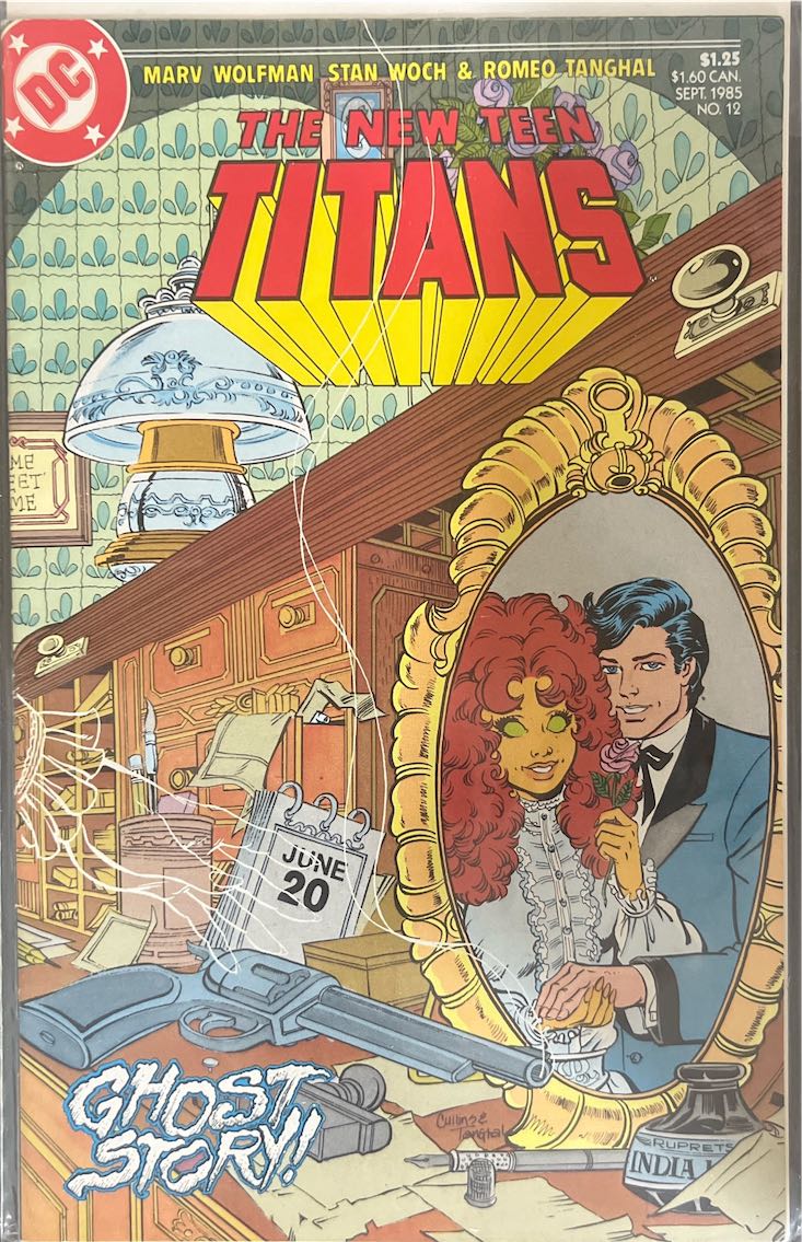 The New Teen Titans, #012, Ghost Story! (DC Comics, 1985) - Direct Sales