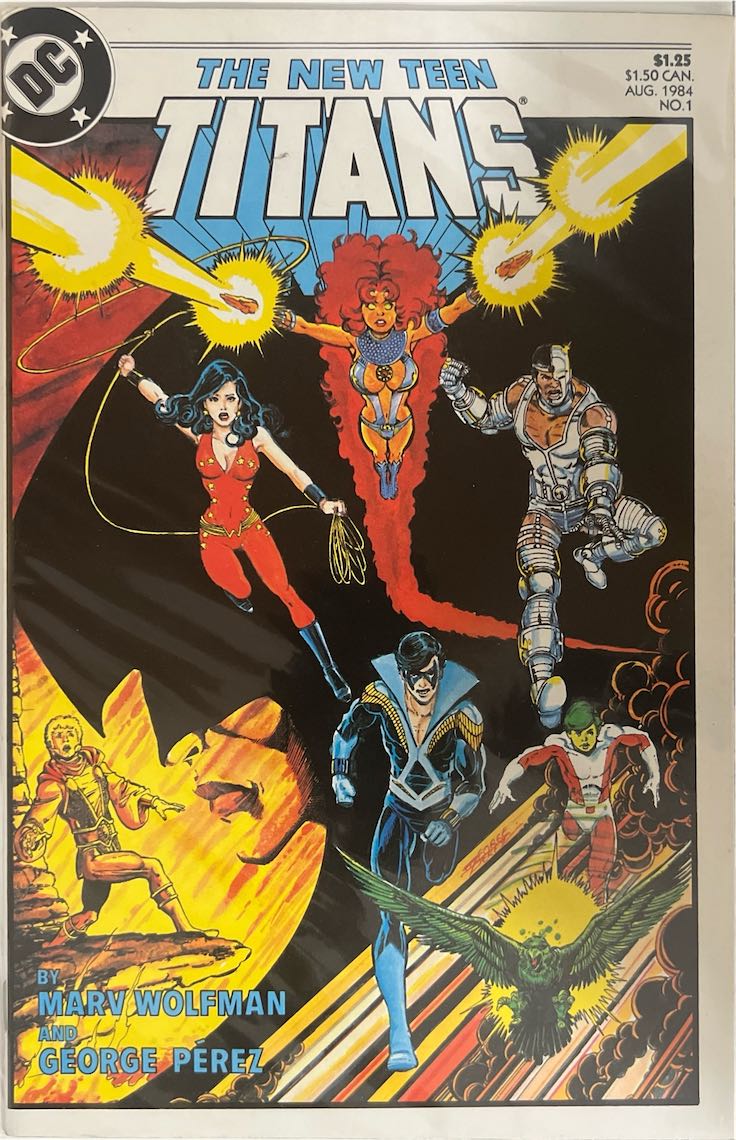 The New Teen Titans, #001 (DC, 1984) - Direct Sales