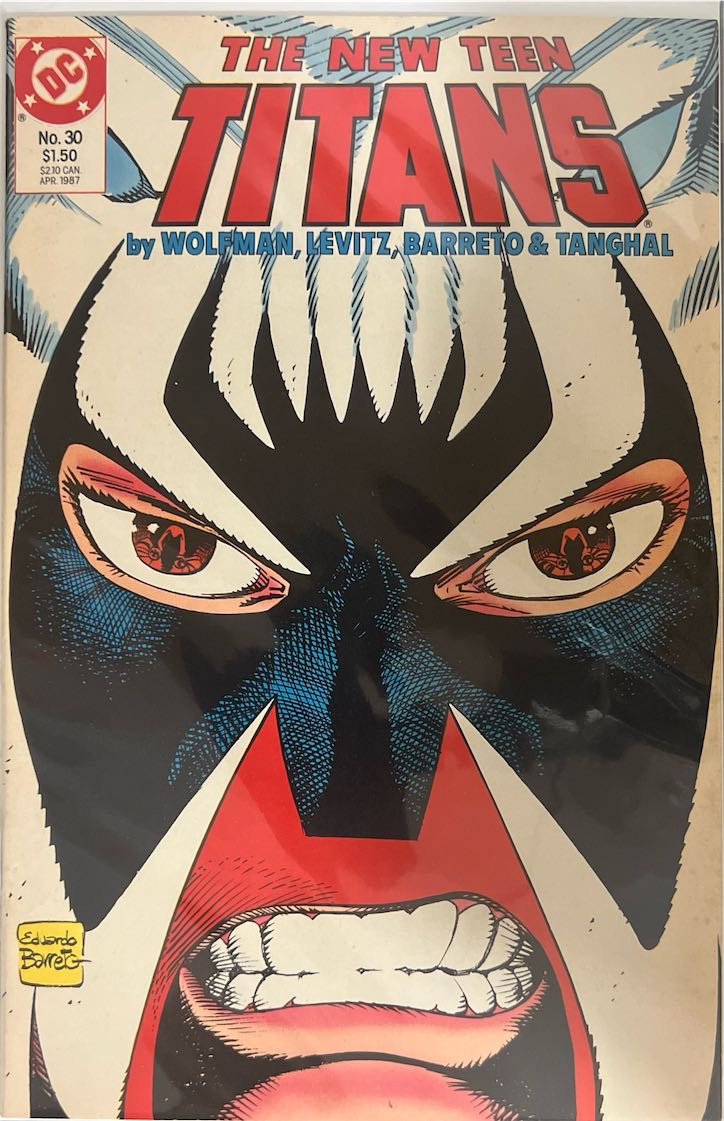 The New Teen Titans, #030, (DC Comics, 1987) - Direct Sales