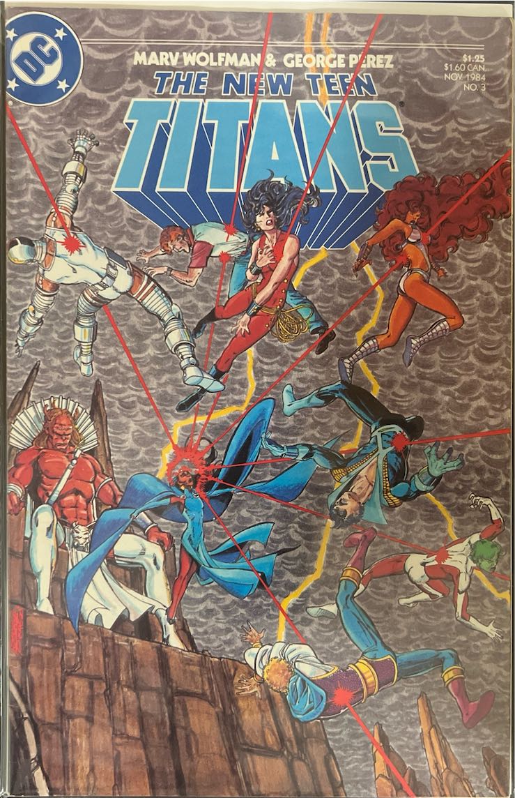 The New Teen Titans, #003, (DC Comics, 1984) - Direct Sales