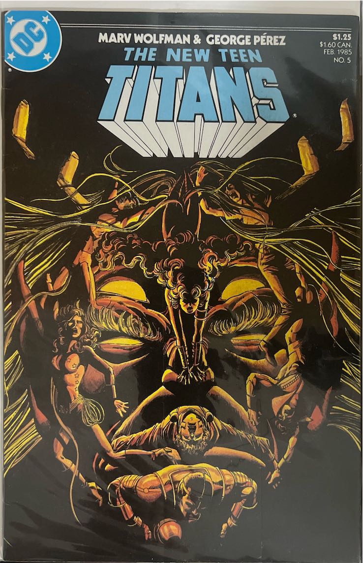 The New Teen Titans, #005 (DC Comics, 1985) - Direct Edition