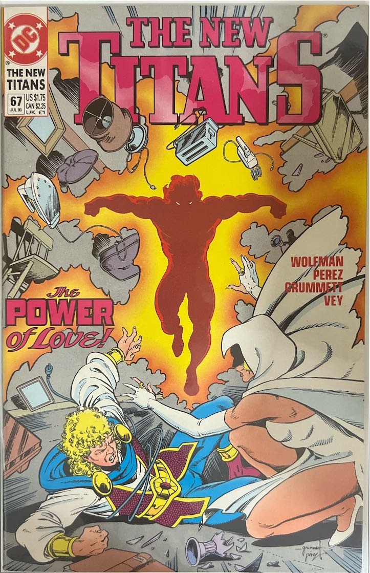 The New Titans, #067, The Power of Love! (DC Comics, 1990) - Direct Sales