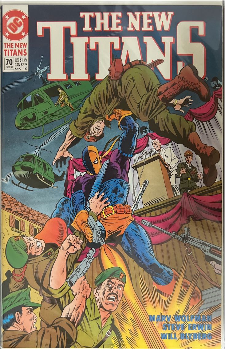 The New Titans, #070 (DC, 1990) - Direct Sales