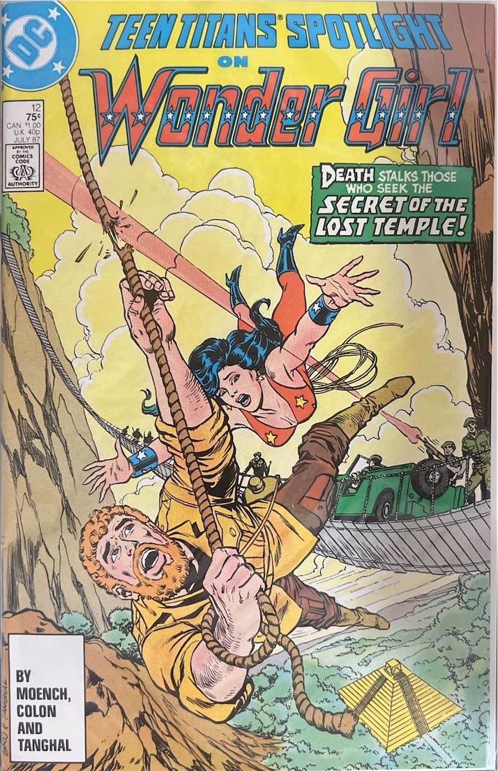Teen Titans Spotlight on Wonder Girl, #012 (DC Comics, 1987) - Direct Sales