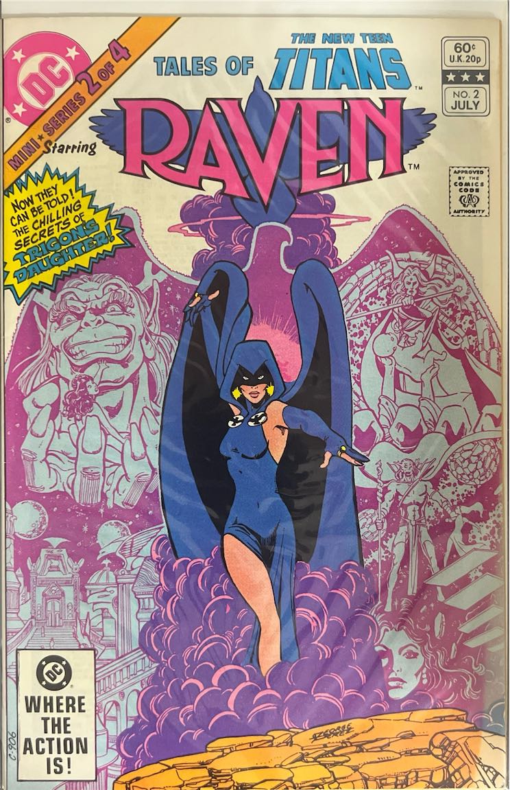 Tales of the New Teen Titans, #002, Raven (DC Comics, 1982) - Direct Sales