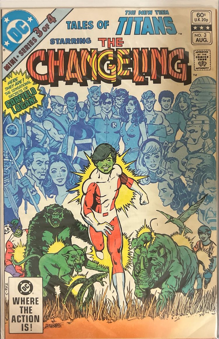 Tales of the Teen Titans, #003, Starring The Changeling (DC Comics, 1982) - Direct Sales