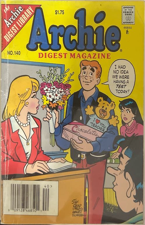 Archie Digest Magazine, #140 (Archie Comics, 1988) - Direct Sales