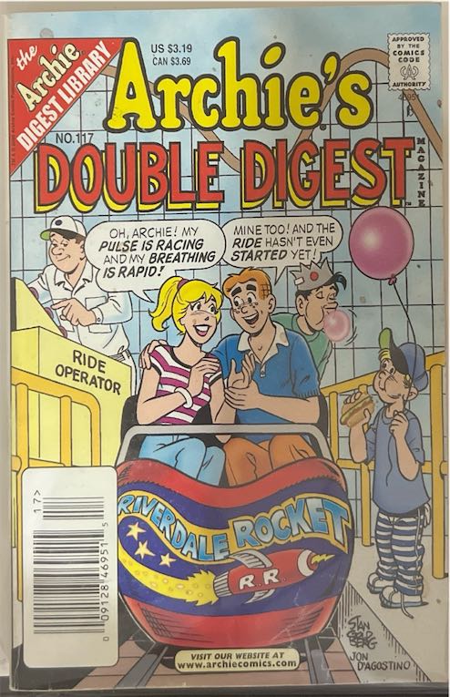 Archie's Double Digest Magazine, #117 (Archie Comics, 1999) - Direct Sales