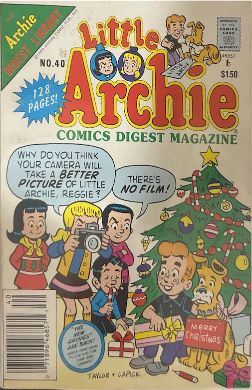 Little Archie Comics Digest Magazine, #040 (Archie Comics, 1980) - Newsstand Edition