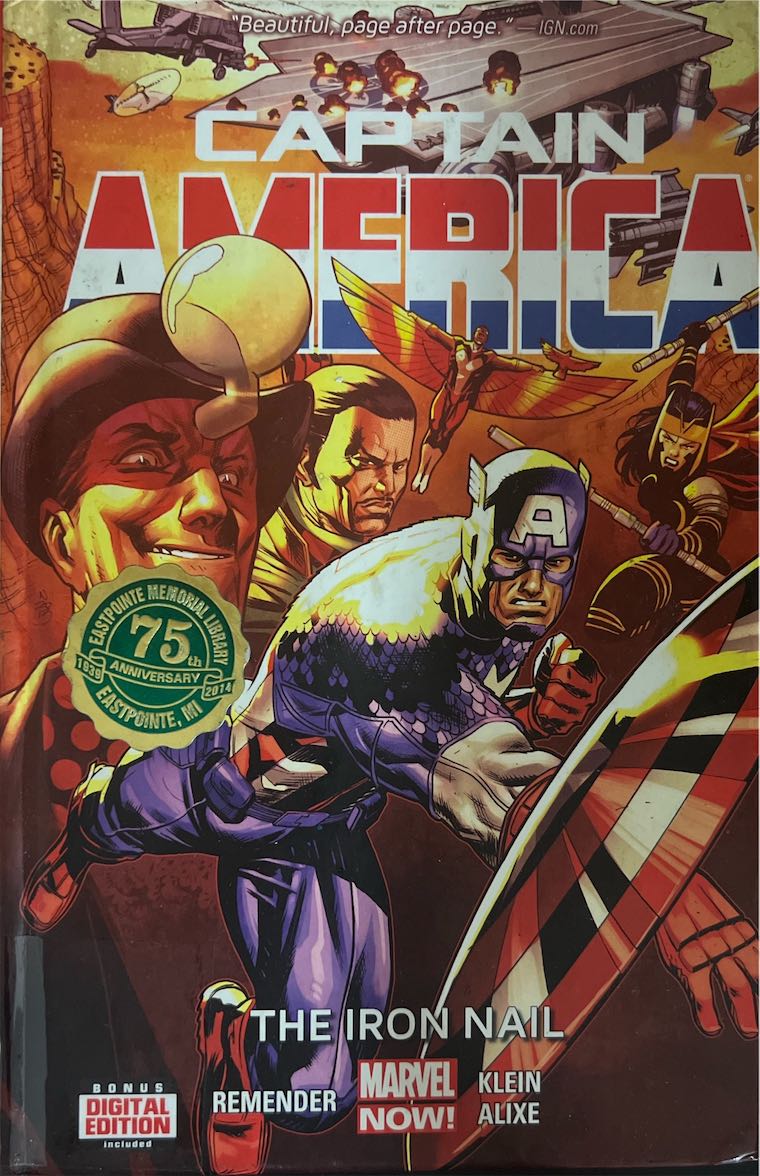 Captain America, #013, The Iron Nail (Marvel, 2014) - Direct Sales