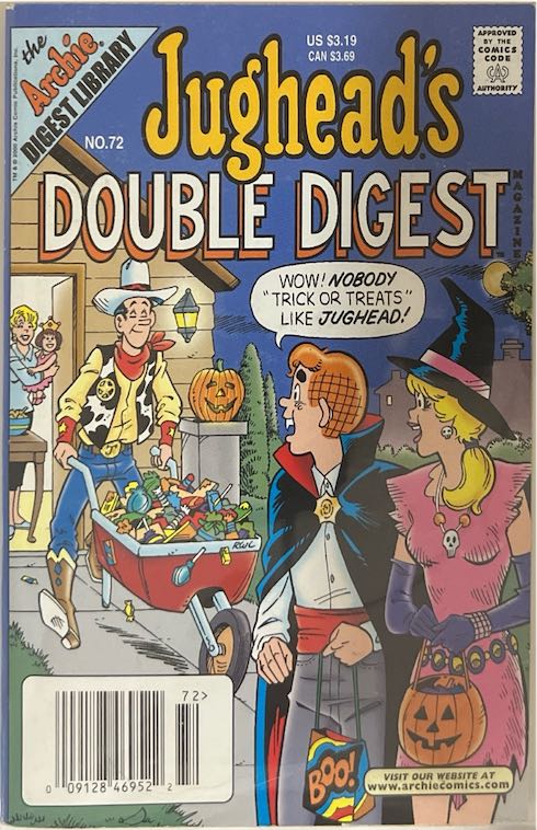 Jughead's Double Digest Magazine, #072 (Archie Comics, 1999) - Direct Sales