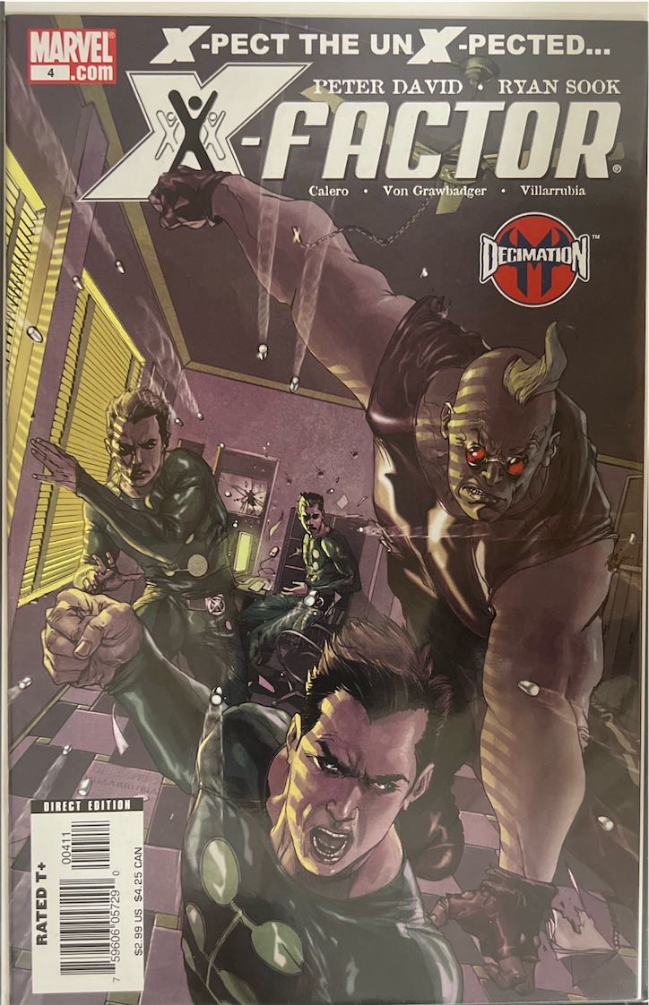 X-Factor, #004, X-pect the Unexpected (Marvel, 2006) - Direct Edition