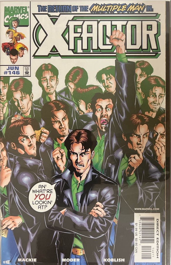 X-Factor, #146, The Return of the Multiple Man (Marvel Comics, 1998) - Direct Edition