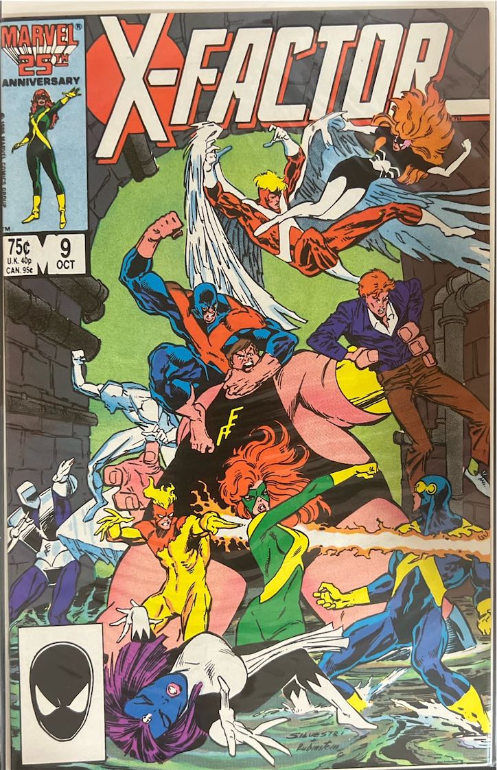 X-Factor, #009 (Marvel, 1986) - Direct Edition