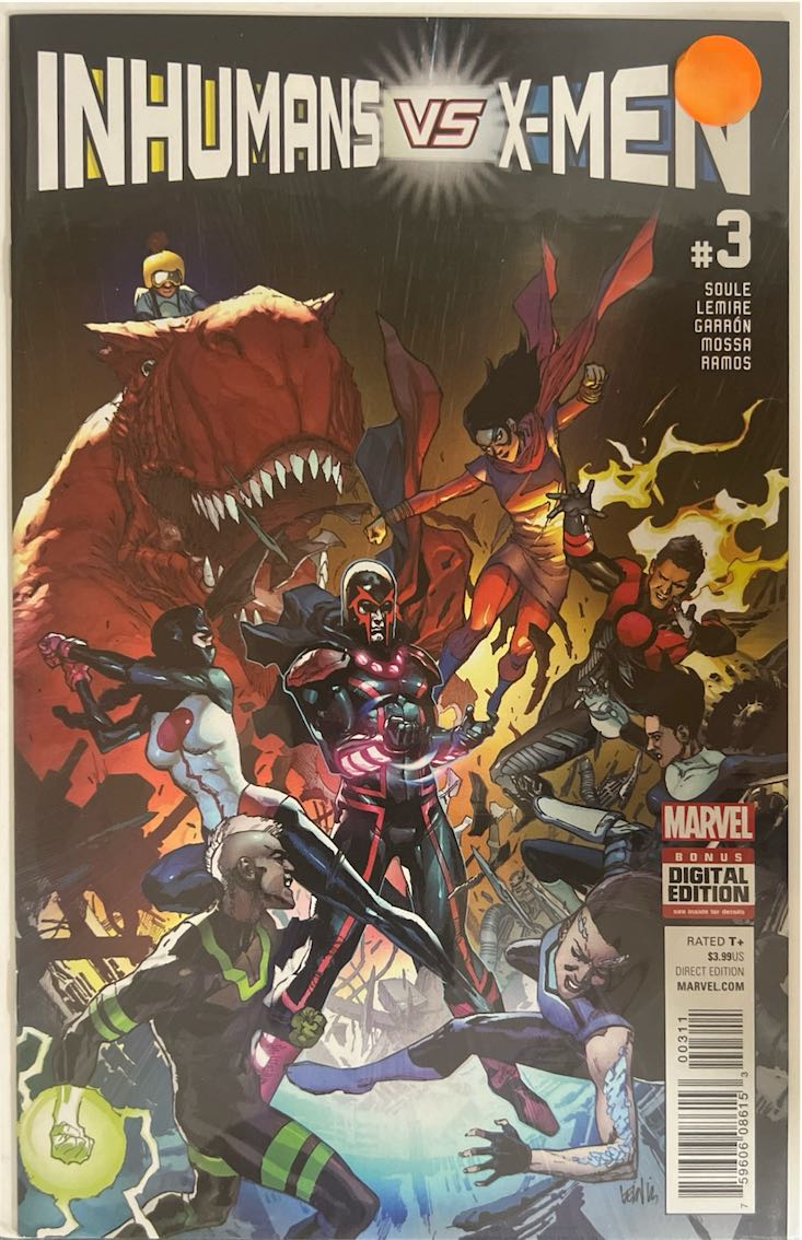 Inhumans vs X-Men, #003 (Marvel, 2017) - Direct Edition