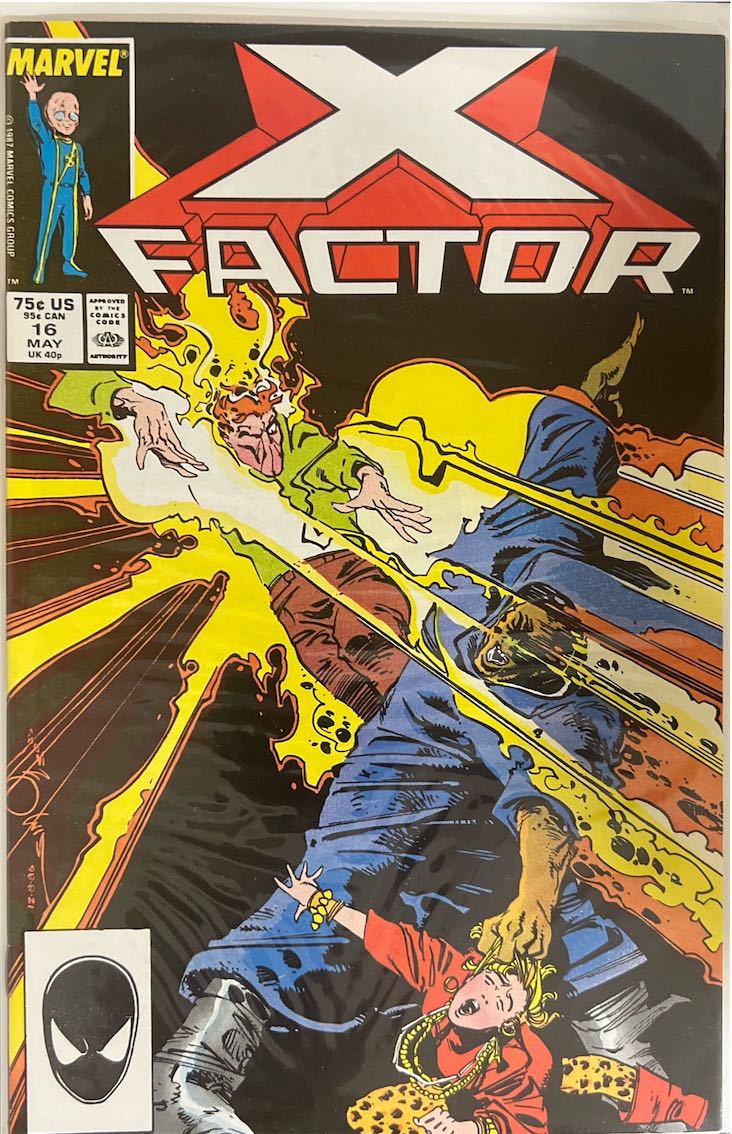 X-Factor, #016 (Marvel, 1987) - Direct Sales