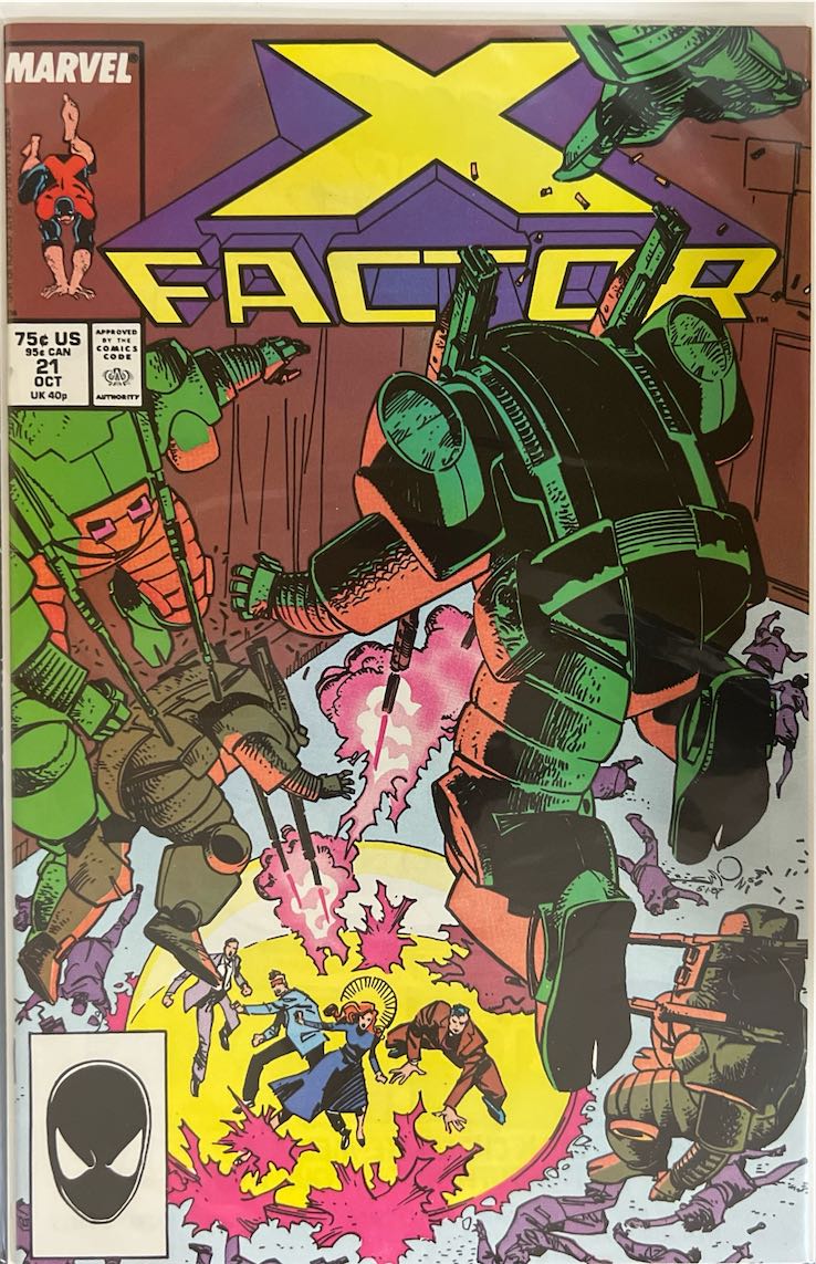 X-Factor, #021 (Marvel, 1987) - Direct Sales