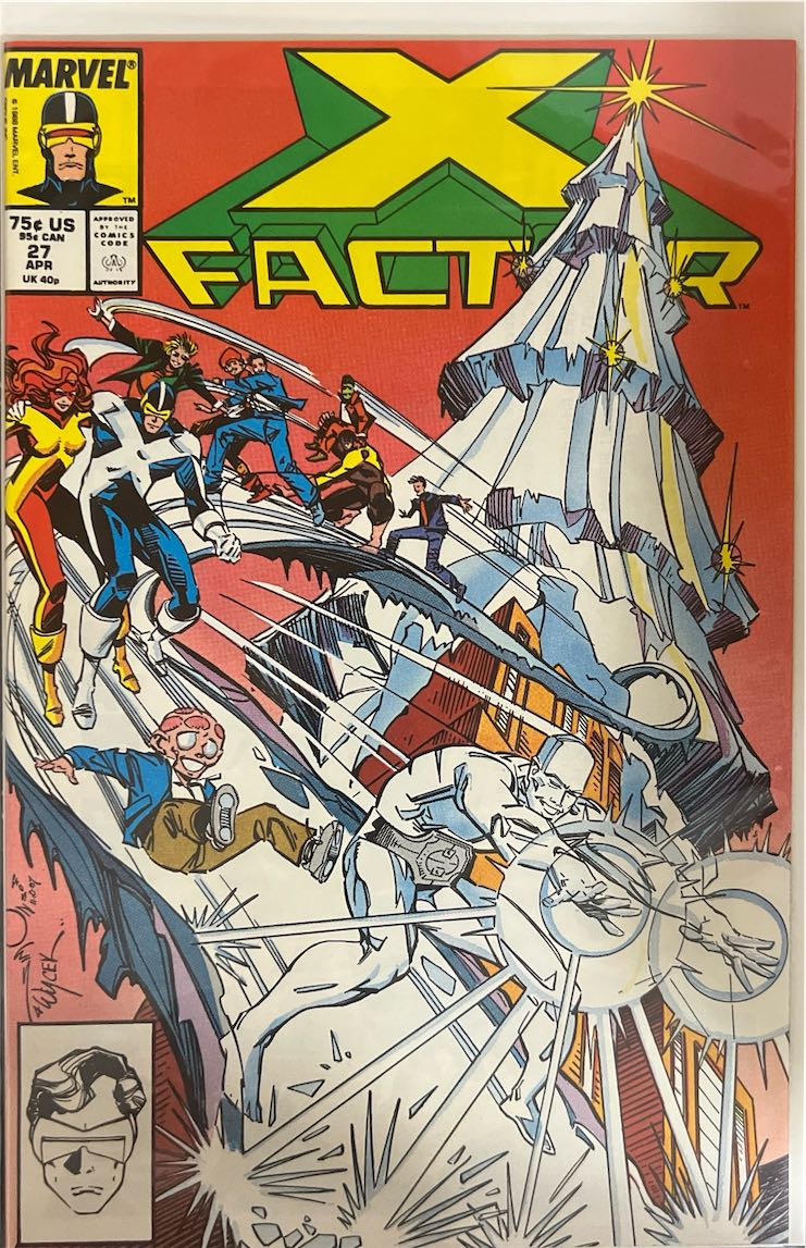 X-Factor, #027 (Marvel, 1988) - Direct Sales