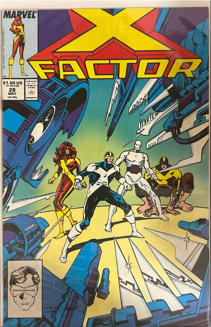 X-Factor, #028, (Marvel, 1988) - Direct Sales