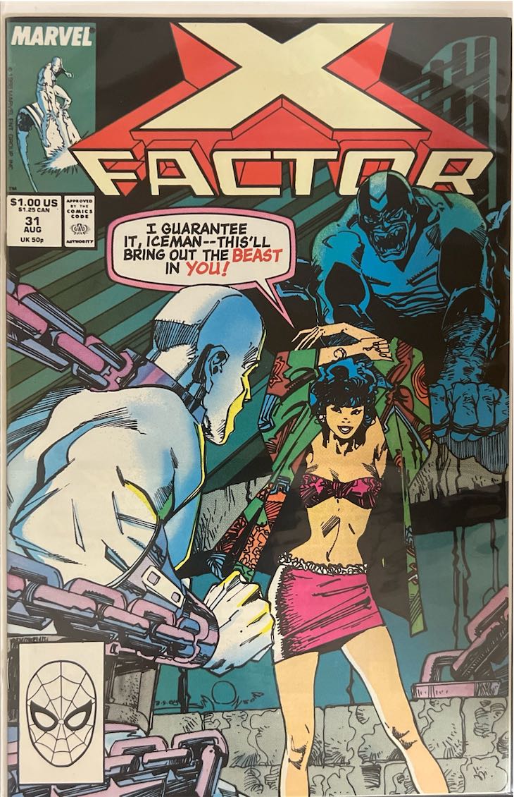 X-Factor, #031 (Marvel, 1988) - Direct Edition