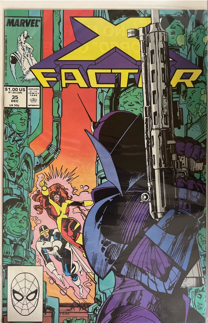 X-Factor, #035, No Subtitle (Marvel, 1989) - Direct Sales