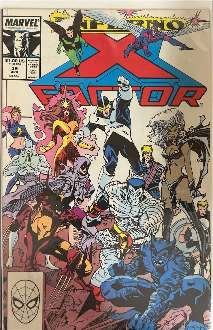 X-Factor, #039, Inferno (Marvel, 1989) - Direct Sales