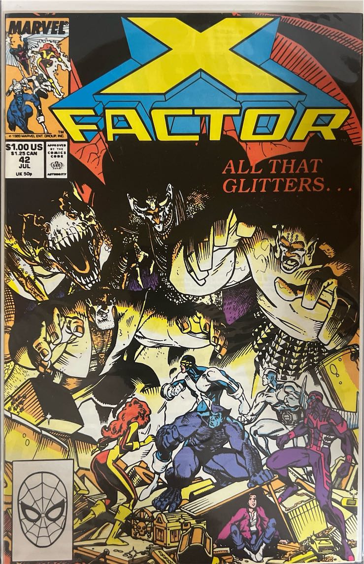 X-Factor, #042, All That Glitters... (Marvel, 1989) - Direct Sales