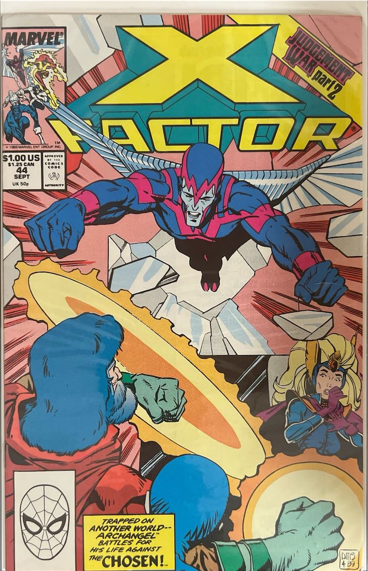 X-Factor, #044, Judgment War Part 2 (Marvel, 1989) - Direct Edition