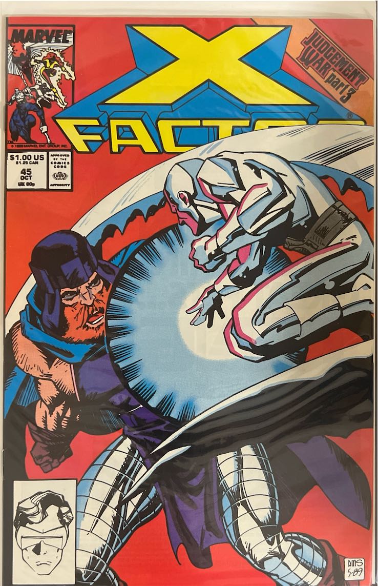 X-Factor, #045, Judgement War Part 3 (Marvel, 1989) - Direct