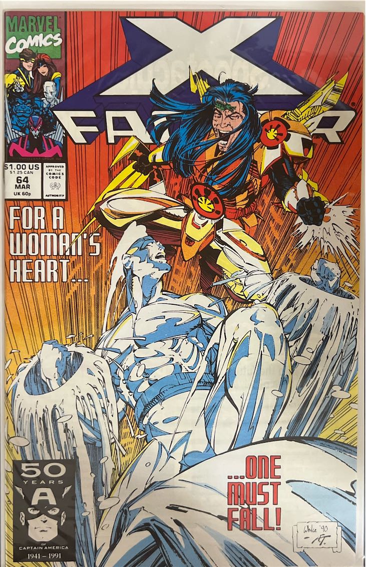 X-Factor, #064, For a Woman's Heart (Marvel, 1991) - Direct Sales