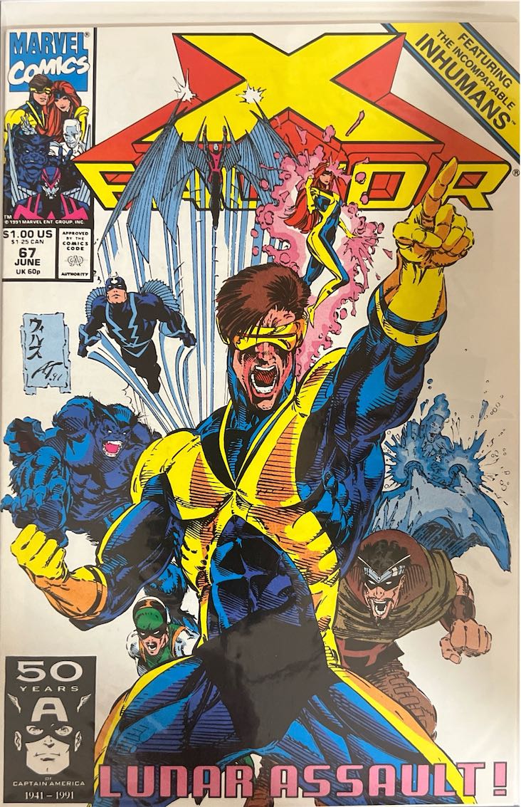 X-Factor, #067, Lunar Assault! (Marvel, 1991) - Direct Sales