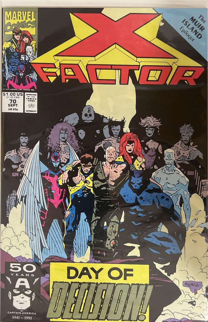 X-Factor, #070, Day of Decision! (Marvel Comics, 1991) - Direct Sales