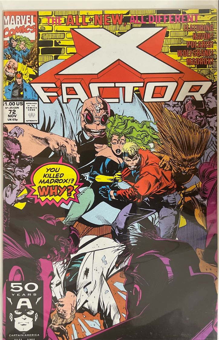 X-Factor, #072 (Marvel, 1991) - Direct Edition