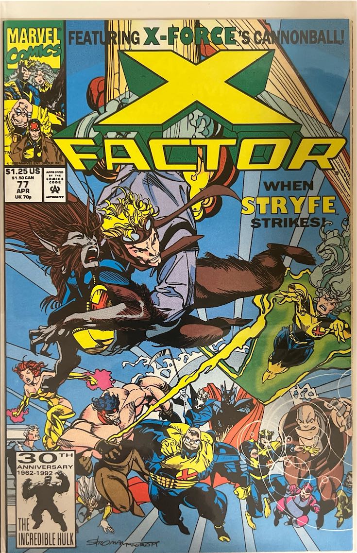 X-Factor, #007, When Stryfe Strikes! (Marvel Comics, 1992) - Direct Edition