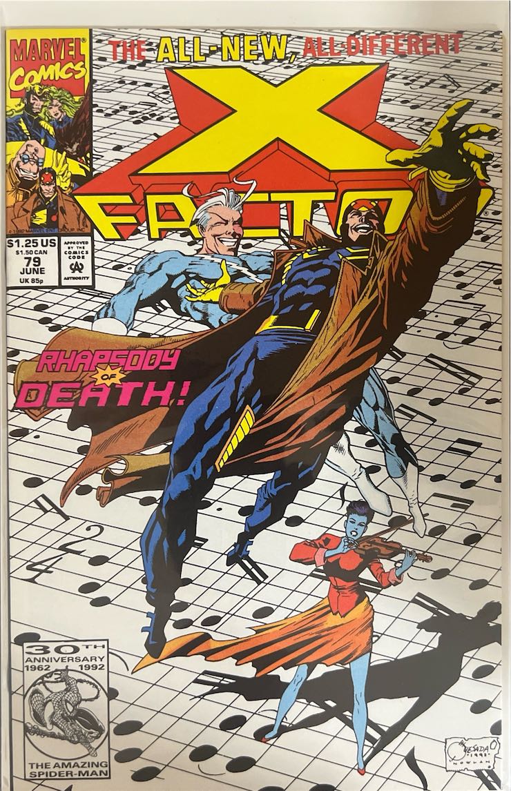 X-Factor, #079, Rhapsody of Death (Marvel Comics, 1992) - Direct Edition