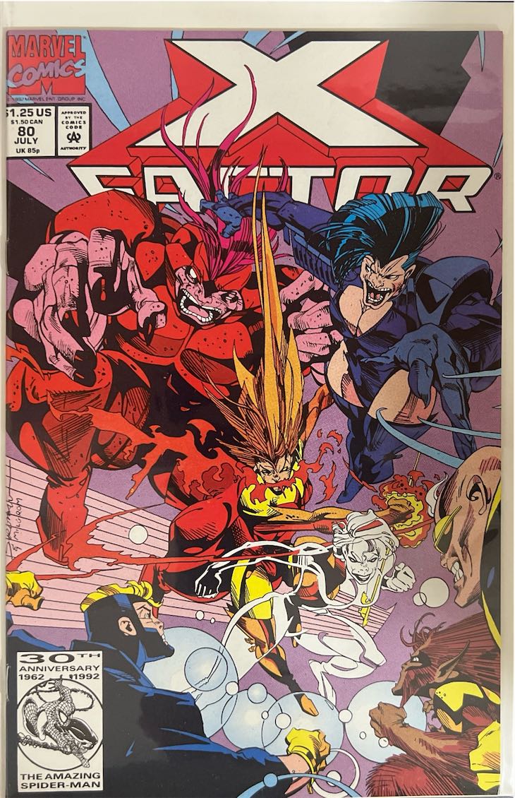 X-Factor, #080, (Marvel, 1992) - Direct Sales