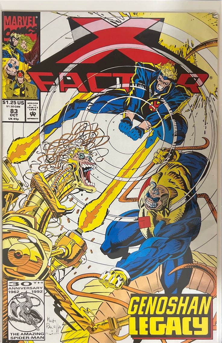 X-Factor, #083, Genoshan Legacy (Marvel Comics, 1992) - Direct Sales