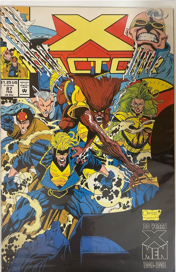 X-Factor, #087, Mutant Genesis (Marvel, 1993) - Direct Sales