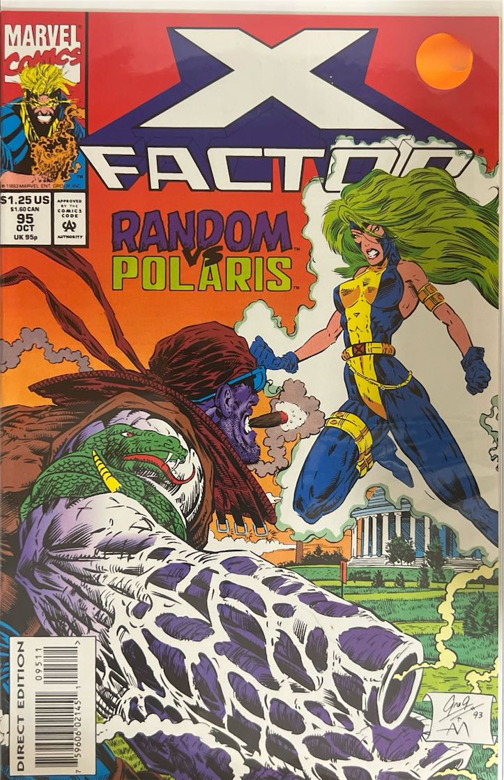 X-Factor, #095, Random vs Polaris (Marvel Comics, 1993) - Direct Edition