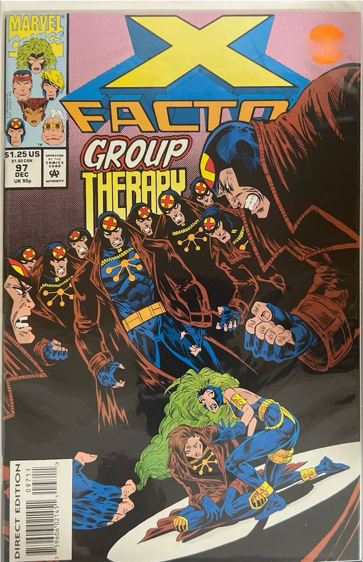 X-Factor, #097, Group Therapy (Marvel, 1993) - Direct Edition