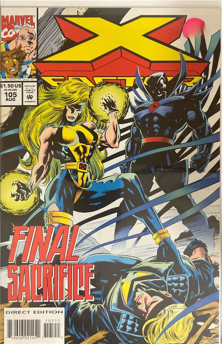 X-Factor, #105, Final Sacrifice (Marvel, 1994) - Direct Edition