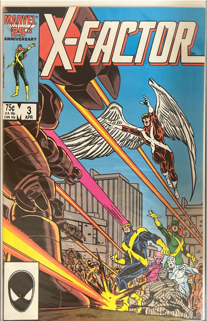 X-Factor, #003, (Marvel, 1986) - Direct Edition