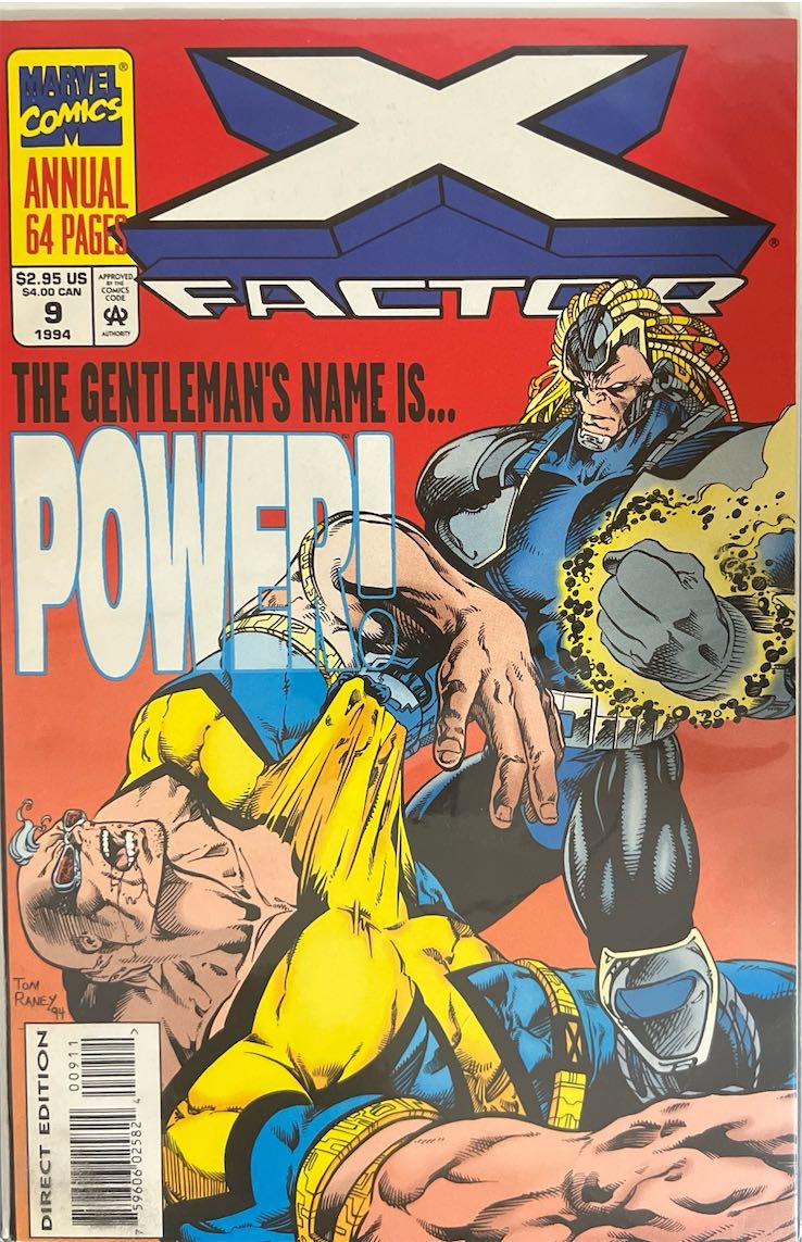X-Factor, Annual, #009, "The Gentleman's Name is... Power!" (Marvel Comics, 1994) - Direct Edition